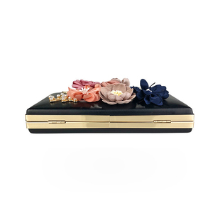 Borsa da Sera di Lusso Vendita Calda Design Floreale 3D Fatto a Mano con Catena Singola Borsa a <span class=keywords><strong>Tracolla</strong></span> da Sera per Feste per Donne - Product Image 4