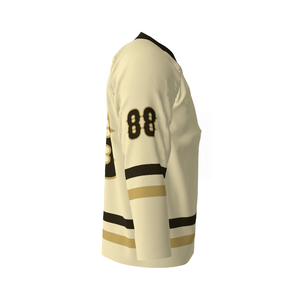 Venta al por mayor de camisetas de hockey de estilo profesional con logotipo personalizado, uniformes de hockey sobre patines de calidad para hombres, camiseta de hockey sublimada con tinte para jugador de hockey - Product Image 4