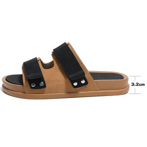 Sandalias Deportivas de Moda para Hombre con Cierre de Velcro, Pantuflas para Exteriores para Primavera/Verano, Sandalias de Plataforma Gruesa - Product Image 5
