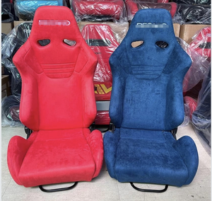 JBR1099 Asiento de Carreras Tipo Baquet Universal de Alta Calidad, Asientos Modificados para Vehículo con Simulador, Ajustables en Cuero PVC - Product Image 4