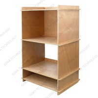 Nouveau produit, lecteur de platine à 4 couches et support de stockage d'albums de disques vinylique, lecteur d'amplificateur, étagère