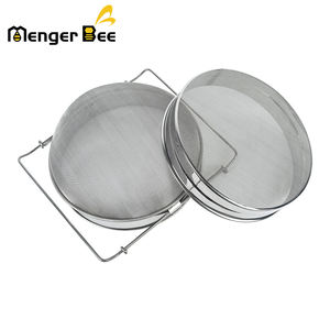 Double filtre à miel en acier inoxydable 16/30 maille équipement d'apiculture nouvel état liquide d'impureté de jus/huile - Product Image 3