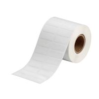 Étiquettes de code-barres d'autocollant d'étiquette de transfert thermique blanc vierge Zebra Datamax, etc. Étiquette en polyéthylène PP autocollant