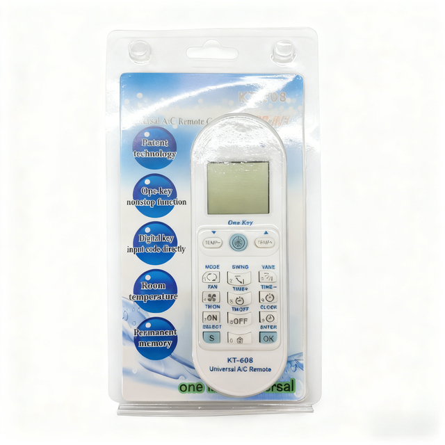 Global Universal Electric AC Remote Control Plastic Material Original Quality Home Use for Worldwide Export LCD Display
