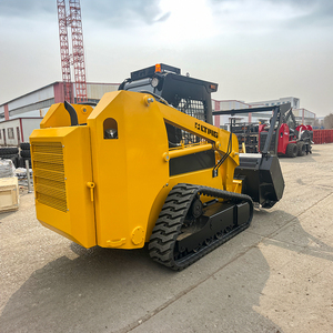 سعر المصنع: Forest Forest Mulcher Track Loader انزلاقية التوجيه مع جزازة مع محرك EPA - Product Image 5