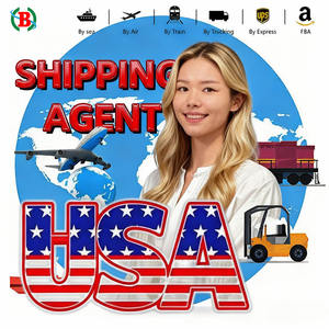 阿里巴巴认证 1688 直销 FBA 快递物流服务 货运代理 中国 美国 阿联酋 英国 法国 运输代理 - Product Image 1