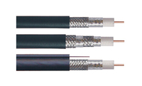 Câble cctv avec puissance caméra câble rg59