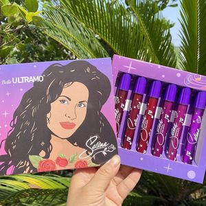 Bella <span class=keywords><strong>Ultramo</strong></span> 6 pièces/ensemble végétalien de haute qualité mat 6 couleurs longue durée Selena Lipgloss ensemble - Product Image 2