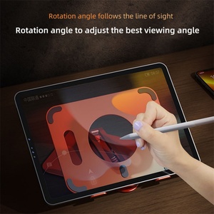 Leadingplus aluminium réglable pliant Portable Flexible 360 rotation support de bureau Table tablette PC support de support - Product Image 4