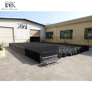 Non-slip Platform Stage with Skirts Assemble Portable Firm Stage Sale - Product Image 2