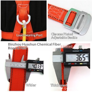 High-altitude operation national standard safety belt double back double hook whole body five-point manufacturer anti-falling - Product Image 2