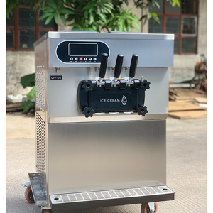Máquina de helados automática comercial profesional de la mejor calidad, máquina de helados de servicio suave de 3 sabores - Product Image 4