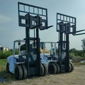 Carretilla elevadora diésel marca japonesa 7 T precio Komatsu TCM FD70 elevadores de horquilla usada TCM carretilla elevadora de 7 toneladas con motor Isuzu - Product Image 1