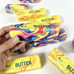 Se Busca Distribuidor para Cooperación a Largo Plazo: Venta al por Mayor de Juguetes Sensoriales Antiestrés de Mantequilla Blanda de Ascenso Lento con Logotipo Personalizado - Product Image 1