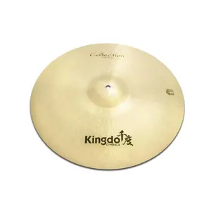 2023 Nieuwe Prijs Kingdo China Fabriek B20 Collectie 18 "Jazz Crash Bekkens Drummachine Drumstel Professionele
