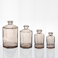 Nouveau style, flacon diffuseur en verre vide, octogonal, parfumé, extra large, 1000 ml