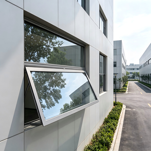 Fenêtre à battant Deioux de haute qualité à cadre ultra-fin avec verre isolant pour bâtiments de grande hauteur, prix d'usine compétitif - Product Image 1