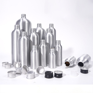 Botella de <span class=keywords><strong>Aluminio</strong></span> Personalizada de 30ml 50ml 60ml 80ml 100ml 120ml 150ml 200ml 250ml 300ml 350ml 500ml 1000ml con Tapa de Rosca - Product Image 1