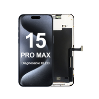 Écran LCD OLED souple RJ 120 Hz pour iPhone 12 13 Plus 14 Pro 15 16 17 Pro, numériseur d'écran tactile LCD OLED souple