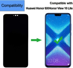 Pantalla Táctil LCD Compatible con <span class=keywords><strong>Honor</strong></span> <span class=keywords><strong>8X</strong></span>/<span class=keywords><strong>Honor</strong></span> View 10 Lite, Digitalizador con Herramientas, Hecho en China - Product Image 1