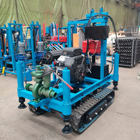 Nouvelle machine de forage hydraulique puissante pour puits d'eau, 200 m, pour petites mines et puits d'eau en Chine