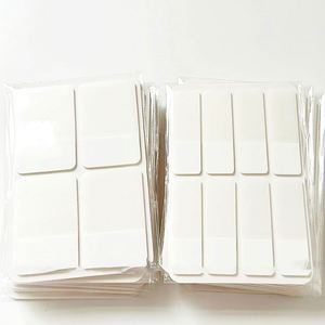 Idol Mini Card Writable Notepad Study Stickers 40/80/160 Sheets White Transparent Minimalist <b>Bookmark</b> Index Self-Adhesive - Product Image 2