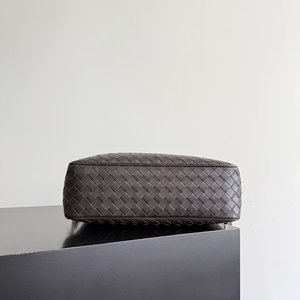 Bolso de Pecho de PU de Alta Calidad, Bolso Bandolera de Diseño, Bolsos Cruzados de Hombro de Cuero Tejido - Product Image 5