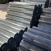 Rouleau de film PVC transparent normal, film plastique transparent flexible pour l'emballage industriel et la protection multi-usages