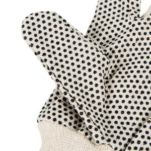 Găng Tay Vải Cotton Chấm Bi Vải Bố Dệt Kim An Toàn Cho Công Việc Khoan Làm Vườn - Product Image 3