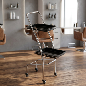 Chariot de rangement multifonctionnel pour salon de coiffure, chariot pour lissage et coloration, chariot à outils pour coiffeur - Product Image 1