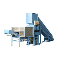 Japanese recycling equipment waste metal scrap shredder machine for separation and shredding