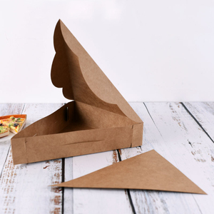 Custom Pizza Box Triangle Pizza Slice Box