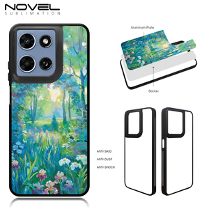 Funda de TPU 2D para Moto G Series, Impresión por Sublimación, Carcasa de Silicona en Blanco para Moto G 5G 2025/2026 - Product Image 1