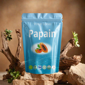 Yüksek kalite 99% saf doğal Papain tozu OEM ODM beyaz ot özü toplu olarak mevcut şişe veya davul ambalaj - Product Image 2