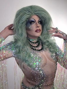 <span class=keywords><strong>Vestido</strong></span> largo sexi de sirena con lentejuelas y diamantes de imitación para mujer, disfraz de <span class=keywords><strong>Drag</strong></span> <span class=keywords><strong>Queen</strong></span> para escenario, <span class=keywords><strong>vestido</strong></span> de noche con borlas de cristal Nude - Product Image 6