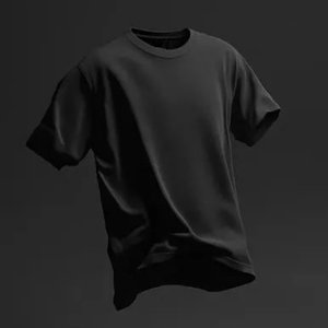 T-shirts en coton classiques pour hommes au quotidien, vente en gros, doux, respirants, décontractés, mode, fournisseur en gros OEM - Product Image 3