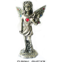 Garten Wald Fee Metall Handwerk von England Souvenir personal isierte Metall Handwerk benutzer definierte Logo Zinn Figuren