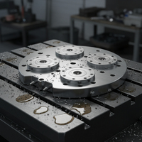 Palette à changement rapide standard pour système à point zéro, plateforme de maintien de pièce CNC 5 axes, table rotative, porte-outil à changement rapide