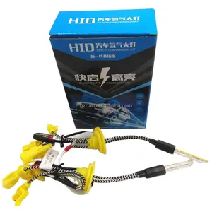 DAO Car ไฟโปรเจกเตอร์ซีนอน Bi-Xenon,เลนส์พิเศษ21มม. หลอดไฟซีนอน HID ติดตั้งง่ายโปรเจกเตอร์ Q5ความยาว3นิ้ว12V 12เดือน