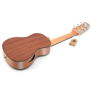 กีตาร์เลเล่ไม้ซาเปเล่ขนาด 28 นิ้ว ขายดีที่สุด สายโลหะหรือไนลอน 4 สาย - Product Image 4