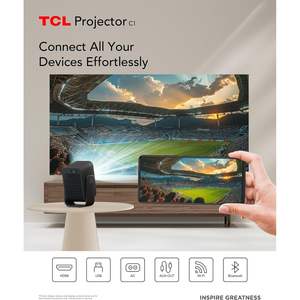 Projecteur intelligent TCL C1 4K avec Google TV, haut-parleurs intégrés, home cinéma portable - Product Image 5