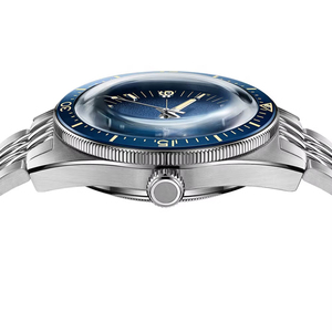 Relojes Personalizados de Acero Inoxidable 904l con Movimiento Totalmente Automático, Esfera Azul Luminosa, Reloj de Buceo Resistente al Agua, Calidad Superior de Fábrica - Product Image 3