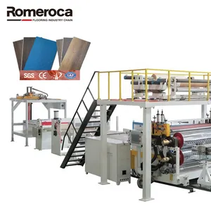 Hot Sale 25000-28000(kg/24h) Plastic Spc Floor Board Sheet Making Extrusion Machine Line