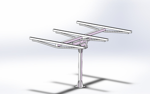 Fabrikverkauf Jimi-Tech GPSST-D2 – Top-Qualität zum Bestpreis: Mini 1-2 kW DC24 2-Panel Solar Tracker mit zwei Achsen für Haushaltsgeräte, 1 Jahr Garantie - Product Image 4