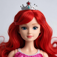 Boneka Bayi Perempuan Amerika Reborn Baru Lahir, Ukuran Kecil, Mirip Bayi Asli, Pabrik, Murah, Lucu, Plastik PVC, Cantik, Boneka Cantik