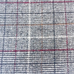 Hot Sale <strong>Tweed</strong> Wool Fabric Woven <strong>Suit</strong> <strong>Women</strong> Brushed Polyester Fleece Fabric Woven Fancy Clothing Material Fabric for Coat - Product Image 4