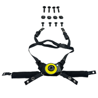 Système de suspension de mentonnière tactique ajustable de haute qualité pour casque Wendy, compatible avec les casques tactiques Mich Fast