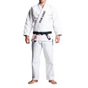ชุดยูโด BJJ สำหรับฝึกซ้อม ขายส่ง ผ้าเพิร์ลวีฟ ปักโลโก้ ออกแบบเองได้ ระบายอากาศ ยืดหยุ่น น้ำหนักเบา รับผลิตแบบ OEM - Product Image 1