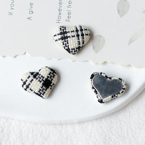 Accesorios de tela de moda con hebilla cuadrada de estrella de cinco puntas para el cabello y fundas de móvil DIY - Product Image 6