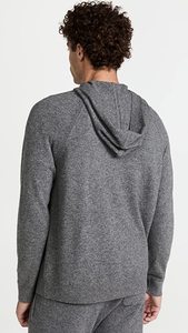 Set da Uomo Personalizzato Premium in Morbido <span class=keywords><strong>Cashmere</strong></span>: Felpa con Cappuccio e Pantaloni, Completo Loungewear in Lana e <span class=keywords><strong>Cashmere</strong></span> - Product Image 3